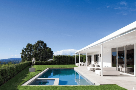 John’s house in Los Angeles